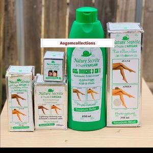 Nature secret with pure argan oil Original 1pcs Soap+body lotion